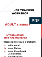 Teacher Training Workshop: Adult