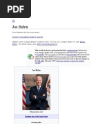 Joe Biden: Jump To Navigation Jump To Search