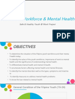 The Youth Workforce & Mental Health: Safe & Healthy Youth at Work Project