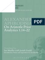 (Ancient Commentators On Aristotle v. 1, 14-22) Ian Mueller - Alexander of Aphrodisias - On Aristotle Prior Analytics 1.14-22-Bristol Classical Press (1999) PDF