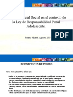 Informe Pericial Social en el contexto de la Ley de Responsabilidad Penal Adolescente