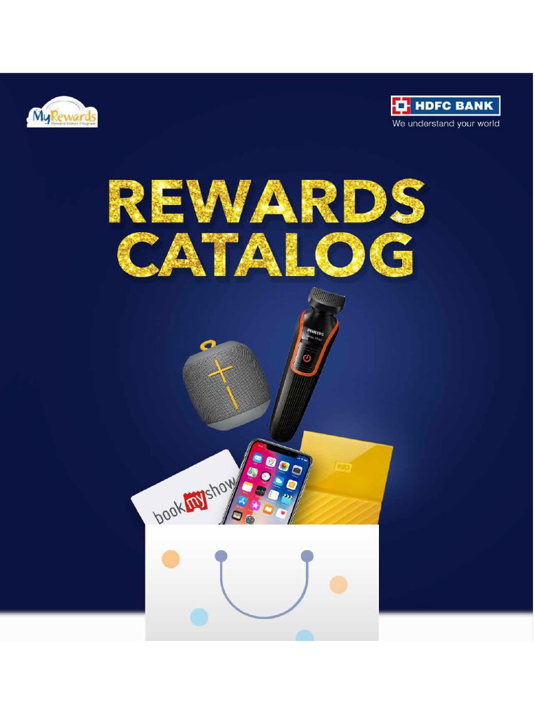 HDFC Reward Catalogue PDF