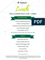 Darwin Brasserie Dining Menu 2025 | PDF | Menu | Restaurants