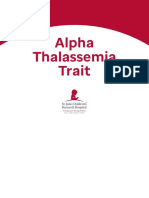 Alpha Thalassemia Trait