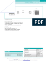 SSW3 RS232-TTY Converter Cable: PC PLC