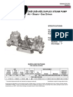 Dab (Ab-Ab) : Duplex Steam Pump Air - Steam - Gas Driven