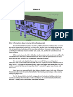 Stage-3: Brief Information About Structural Insulated Panels