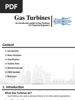 Gas Turbines: An Introductory Guide To Gas Turbines For Chemical Engineers