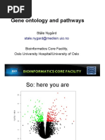 Gene Ontology and Pathways: Ståle Nygård