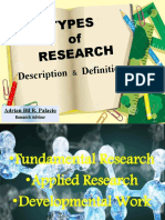 Types of Research