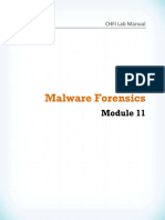 CHFIv9 Labs Module 11 Malware Forensics