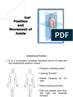 1.3 Anatomical Position and Movements of Joints PDF