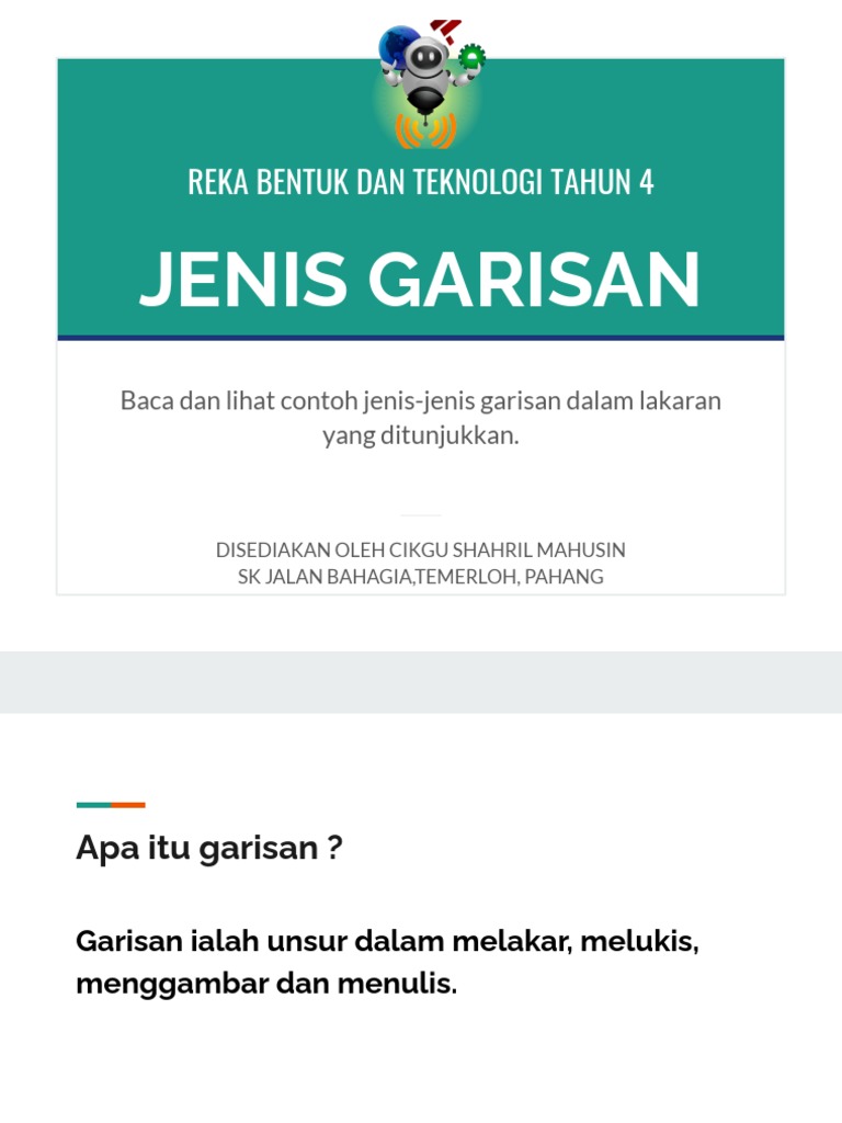 Projek RBT Tahun 4 (Garisan) PDF PDF