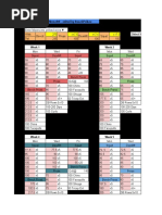 Powerlifting Program Spreadsheet | PDF | Wellness