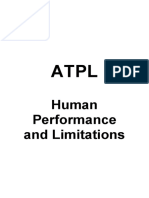 Human Performance and Limitations