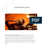 Analyzing The Judicial System of India