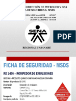 Ficha de Seguridad