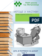 METODE U NASTAVI I Kako Odrzati Dobar Cas PDF