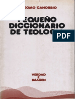 CANOBBIO, G., Pequeño Diccionario de Teologia, 1992.pdf