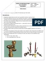 School of Maritime Studies Vels University Thalambur: Fire Nozzle Aim