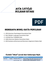 Materi 5 Gaya Penulisan PDF