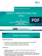 Object Oriented Analysis (UML)