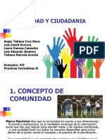 Concepto Comunidad y Ciudadania