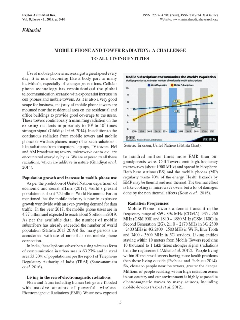 Mobile Phone Radiation Effects on Health | PDF | Electromagnetic ...