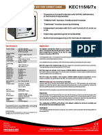 KEC115/6/7x: Ac Generator Short Circuit and Over Current Guard