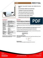 KEC112x: Three Phase Ac Overcurrent Guard