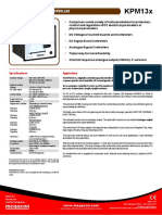 KPM13x: Analogue Guard / Level Controller