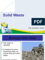 Solid Waste: Engr. Jessa Mae A. Gomez
