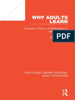 Why Adults Learn