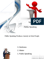 Speeches & Public Speaking