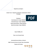 INFORME PSICOLOGICO N.grupo 126