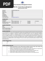 ORSC 341-Human Resource Management - Nabeel Arif