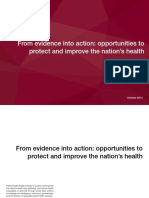 From Evidence Into Action: Opportunities To Protect and Improve The Nation's Health