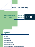 Wireless Lan Security: Mandy Andress Arcsec Technologies Black Hat Briefings July 12, 2001