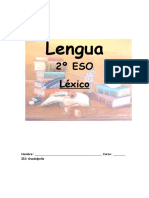 Lengua: 2º ESO Léxico