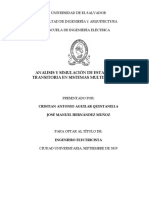 Análisis de estabilidad transitoria en sistemas de potencia