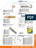 07 Rawlbolts Plugs Anchors