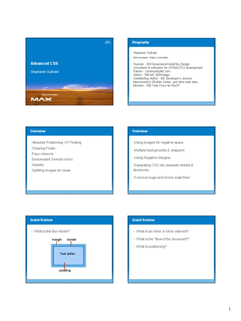 Advanced CSS Techniques: A Comprehensive Guide to Cascading Style ...