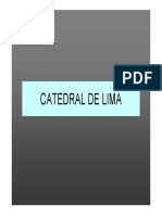 Clase Catedral de Lima y La Catedral Del Cuzco
