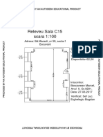 Architectural floor plan drawing by Autodesk student