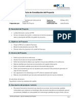 Metodologia Acta de Constitución Del Proyecto