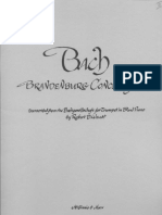 Bach - Brandenburg Concerto No 2 (Trumpet and Piano) PDF