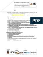 Requerimiento de Información Financiera ESAS