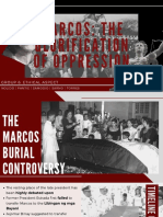 Marcos Burial Debate: Glorifying a Tyrant's Oppression