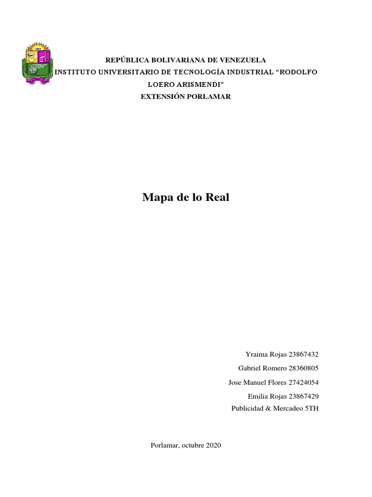 Mapa de la Realidad en PNL | PDF | Los símbolos | Conocimiento