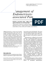 Management of Endometriosis-Associated Pain